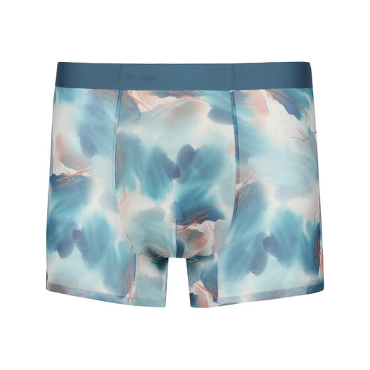 都市丽人潮流时尚冰丝（数码印花）平角裤男士内裤FK34A7 商品图3