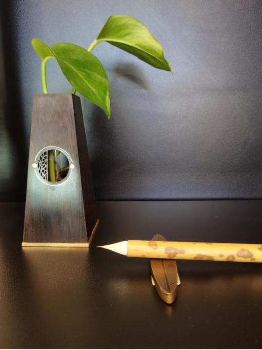 铭谦素毫 缠纸鸡距笔 毛笔 商品图0