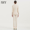 IWY/秋冬套装新款女装米白色时尚气质洋气职业装西装裤子两件套C12312+P12312 商品缩略图3