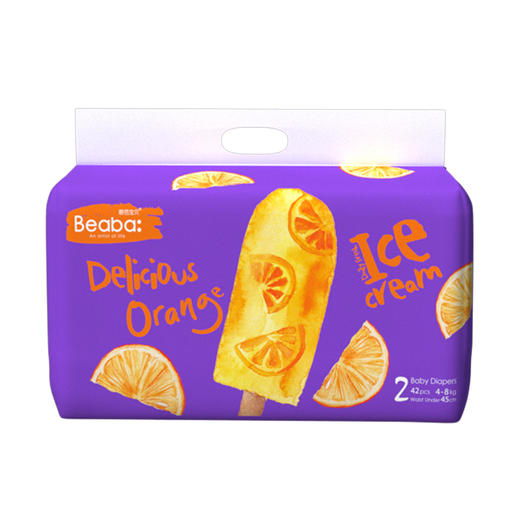 BEABA碧芭宝贝冰淇淋婴幼儿纸尿裤（新包装） 商品图0
