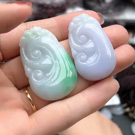 翡翠吊坠-事事如意 商品图0