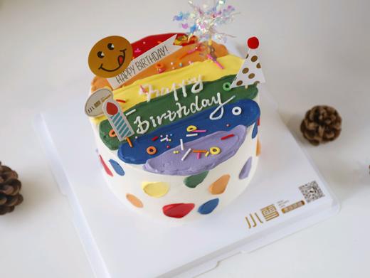 彩色手绘蛋糕 商品图0