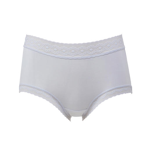 都市丽人健康系列人棉平角裤女士内裤新年本命年红品中腰平角裤LK35D2 商品图3