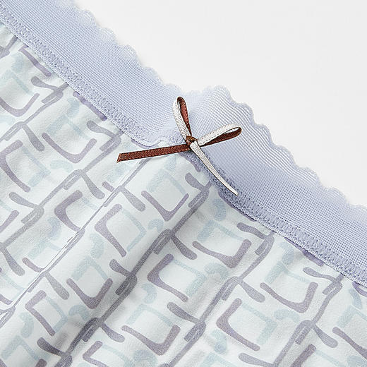 都市丽人健康系列锦泳平角裤女士内裤中腰平角裤LK35A8 商品图7