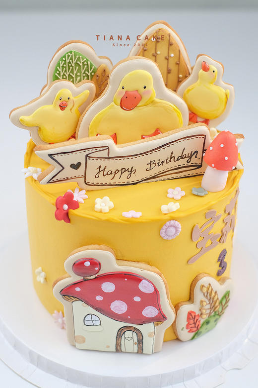 【手绘糖霜饼干订制】可爱鸭鸭 商品图2