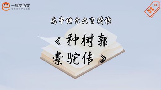 《种树郭橐驼传》精读 商品图0