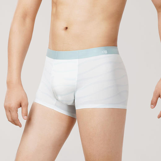 都市丽人都市锋尚日常休闲冰丝（数码印花）平角裤男士内裤FK3HA6 商品图1