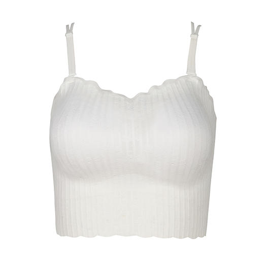 都市丽人蕾丝抹胸无钢圈背心内衣LV32A1 商品图3