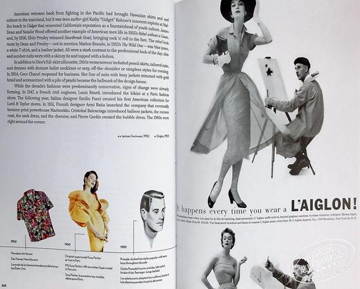 预售 【中商原版】20Th Century Fashion 100 Years Of Apparel Ads 进口艺术 20世纪的时尚 100年服装广告 Taschen 商品图4