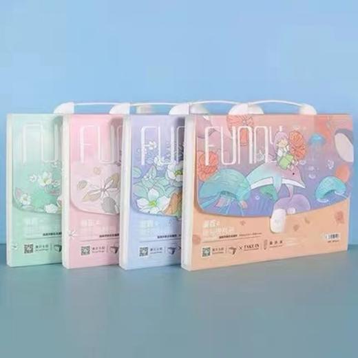 康百风琴包文件夹大容量多层学生用试卷夹a4试卷收纳袋资料分类夹k0933 商品图4