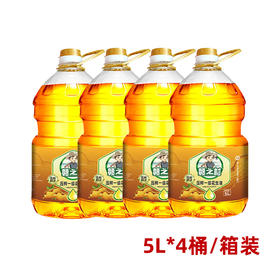 【仅供集采】赣之村花生油5L/桶（一级）5L*4桶 箱装