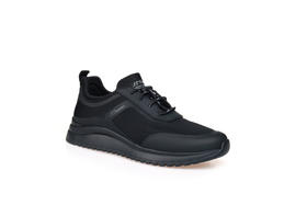 豪麟名鞋奥莱都彭男鞋织物+牛皮革休闲鞋E32111243黑色  原价3660元