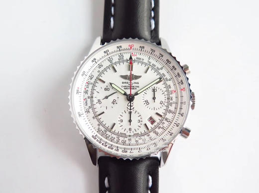 GF百年灵航空计时01系列 43毫米直径 全新透底后盖，机芯可见，圈口可转动 7750全自动计时机芯，镀蓝膜蓝宝石镜面，316精钢表壳，夜光表盘指针，GF大厂品质⚠️请认准独家品质 商品图7