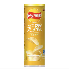 B060 乐事薯片无限罐装90g 醇香原味