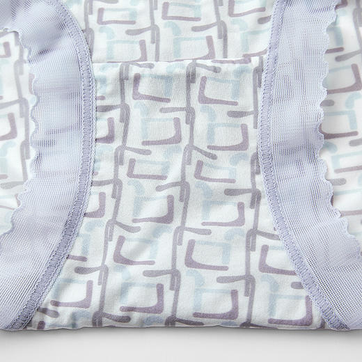 都市丽人健康系列锦泳平角裤女士内裤中腰平角裤LK35A8 商品图9