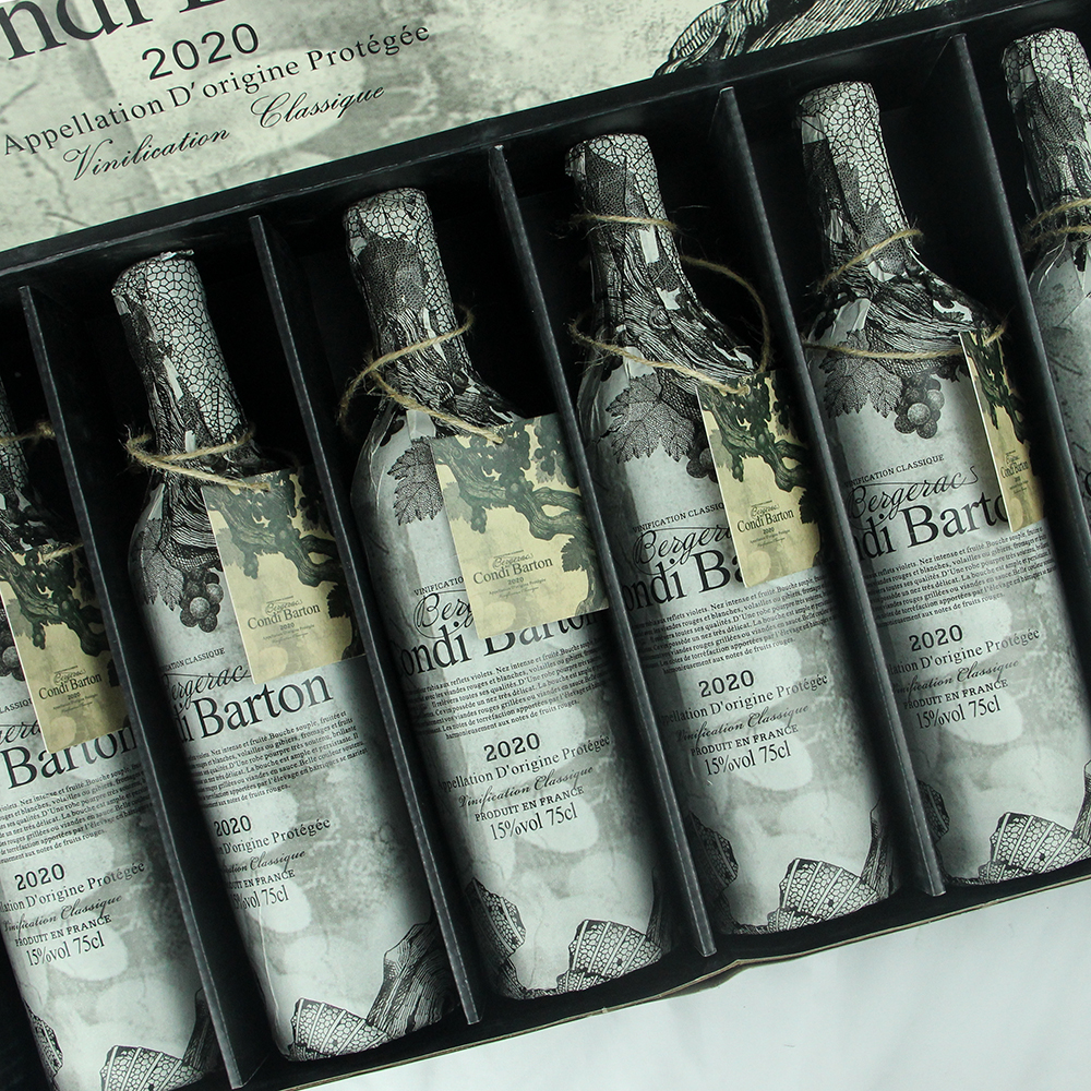 法国原瓶进口康蒂巴顿家族老藤 干红葡萄酒  750ml/瓶