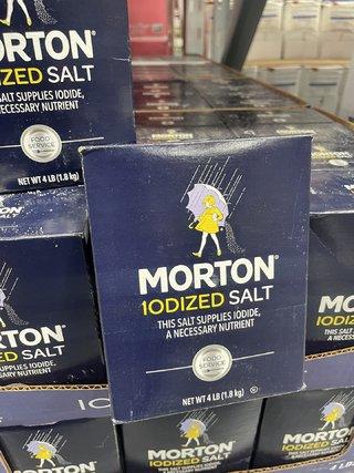 莫顿盐（Morton Salt）自然醇净，不添加抗结剂等添加剂，是百姓餐桌上的亲民好盐！美国制盐标准，安全可靠！ 美国代购，无中文标签，介意慎拍 A 商品图7