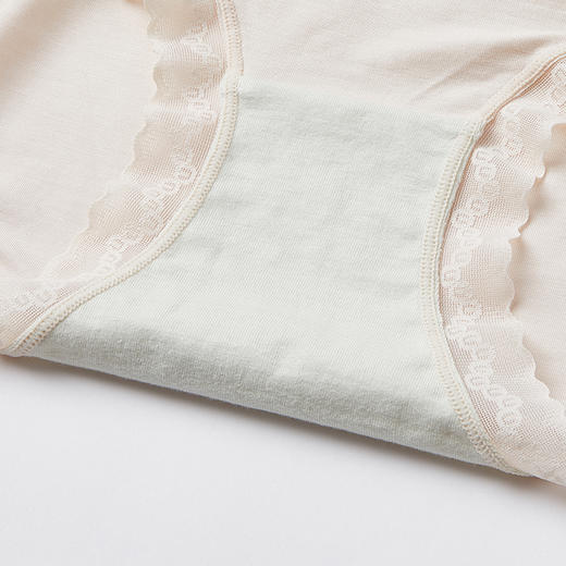 都市丽人健康系列人棉平角裤女士内裤新年本命年红品中腰平角裤LK35D2 商品图12