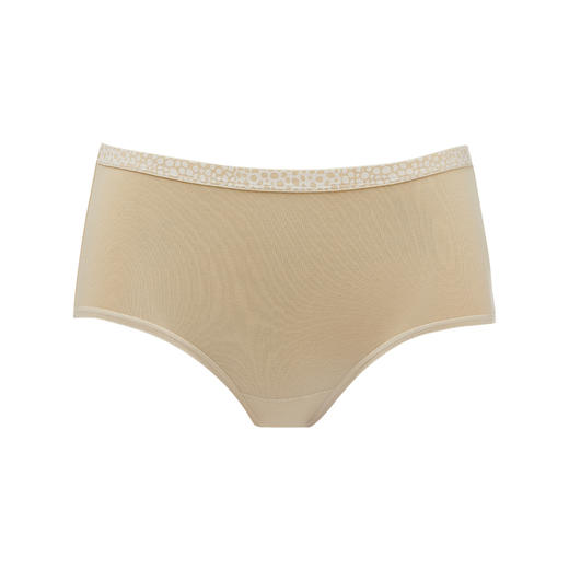 都市丽人基础系列天丝棉平角裤女士内裤中腰平角裤LK35D3 商品图4