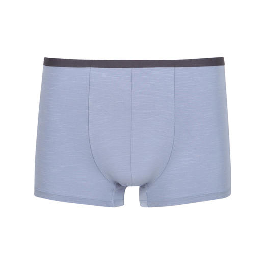 都市丽人简约基础竹节棉平角裤男士内裤FK3BA2 商品图5