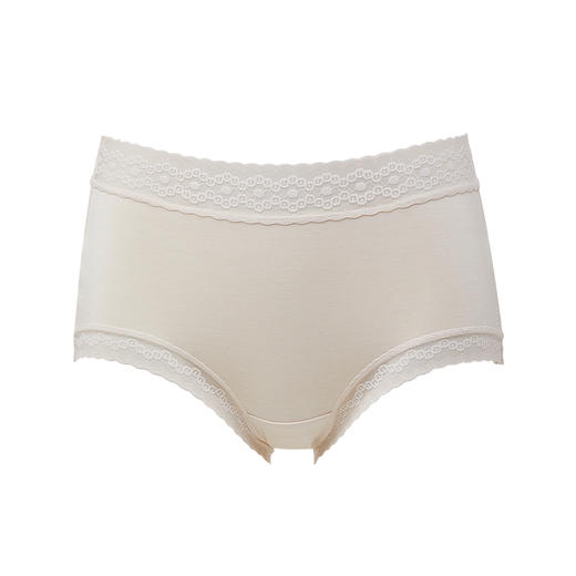 都市丽人健康系列人棉平角裤女士内裤新年本命年红品中腰平角裤LK35D2 商品图4