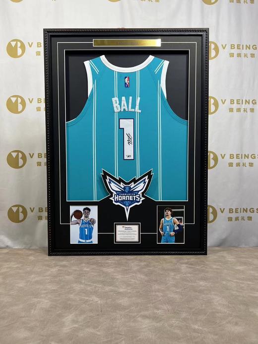 收藏系列 三球 黄蜂队1号绿色 亲笔签名球衣 B578879 商品图2