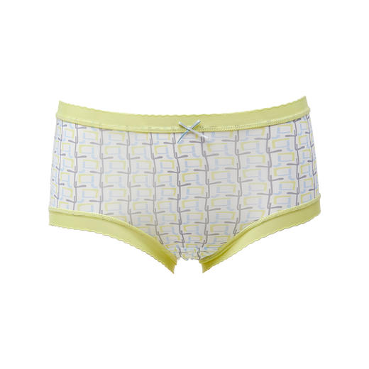 都市丽人健康系列锦泳平角裤女士内裤中腰平角裤LK35A8 商品图5