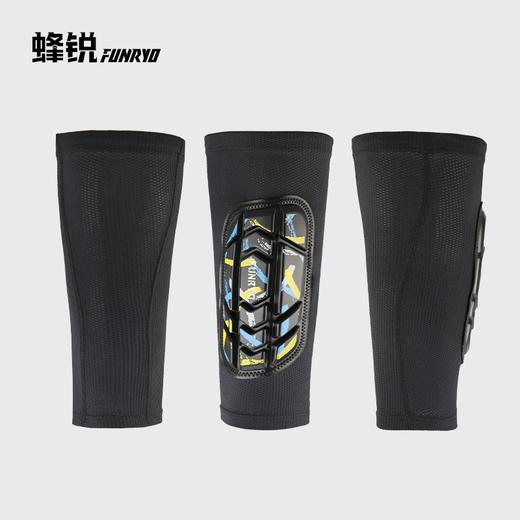 小李子:正品FUNRY/蜂锐一体式护腿板稳固透气足球比赛运动护具 商品图3