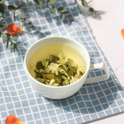 艺福堂茶叶 茉莉香雪浓香茶250g*2窨制茶叶 商品图1