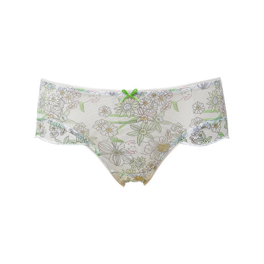 都市丽人时尚系列蕾丝平角裤女士内裤低腰平角裤LK35B8 商品图4