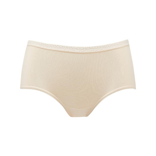 都市丽人基础系列天丝棉平角裤女士内裤中腰平角裤LK35D3 商品图3