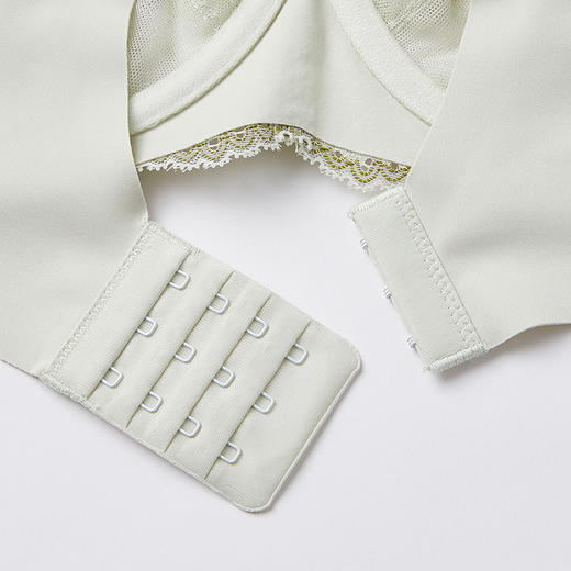 都市丽人完美包容内衣CD超薄3/4杯蕾丝文胸三排软钢圈YB33J5 商品图10