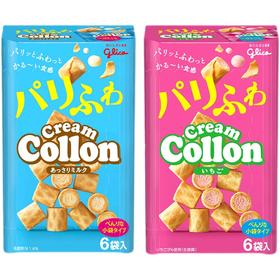 格力高 草莓味/牛奶味collon卷奶油夹心饼干