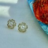 特【甄珠贝】盛夏向阳花丝巾耳钉套装 商品缩略图1