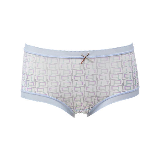 都市丽人健康系列锦泳平角裤女士内裤中腰平角裤LK35A8 商品图4