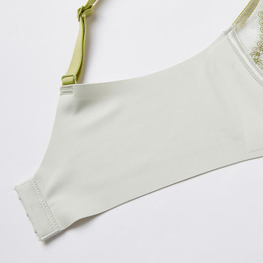 都市丽人完美包容内衣CD超薄3/4杯蕾丝文胸三排软钢圈YB33J5 商品图9