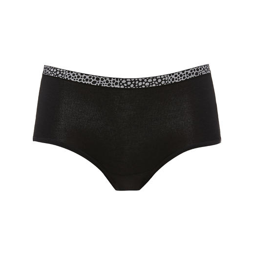 都市丽人基础系列天丝棉平角裤女士内裤中腰平角裤LK35D3 商品图6