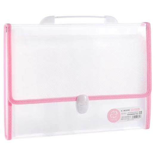 大容量学生手提风琴包试卷收纳多层A4文件夹科目分类透明文件袋FX020 商品图4