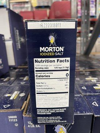 莫顿盐（Morton Salt）自然醇净，不添加抗结剂等添加剂，是百姓餐桌上的亲民好盐！美国制盐标准，安全可靠！ 美国代购，无中文标签，介意慎拍 A 商品图5