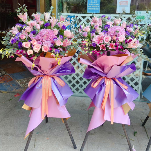 【瑞气鸿福】时尚高端花篮 商品图0