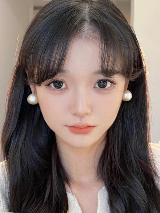 【年抛】大光圈黑 sugarplum糖豆  | 大直径14.5 着色13.6| 【同品牌多副美瞳更划算，选款色板在详情页内】，黑色自然美瞳 商品图8