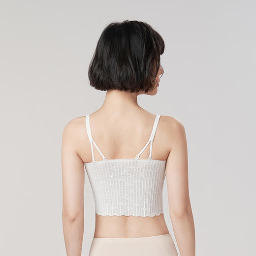 都市丽人蕾丝抹胸无钢圈背心内衣LV32A1 商品图2