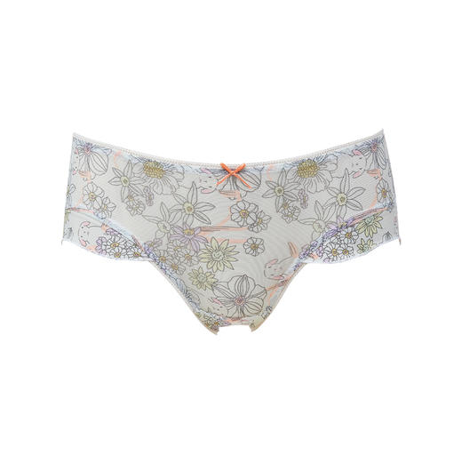 都市丽人时尚系列蕾丝平角裤女士内裤低腰平角裤LK35B8 商品图5