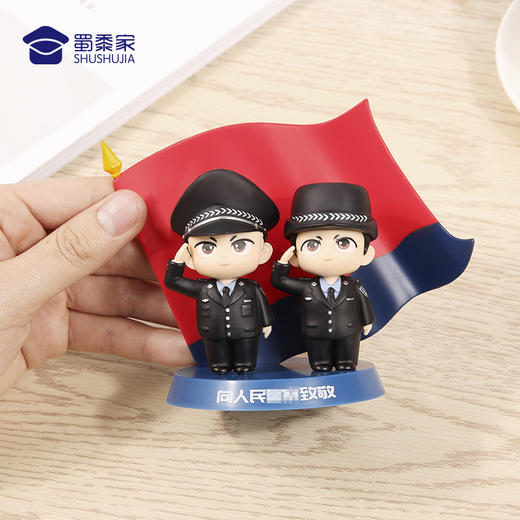 【实付满199送钥匙扣】【蜀黍家三代公仔-致敬蜀黍】创意造型玩具手办，为你定制的精美收藏及文创公仔摆件送礼礼品礼物 商品图3