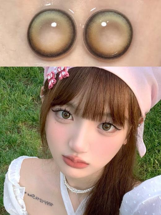 Ocean girl日抛美瞳 O-13牛油果 14.5mm 商品图0