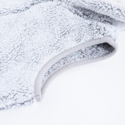 贝贝怡儿童保暖马甲双面珊瑚绒男女宝宝秋冬加厚带帽马夹 商品图8