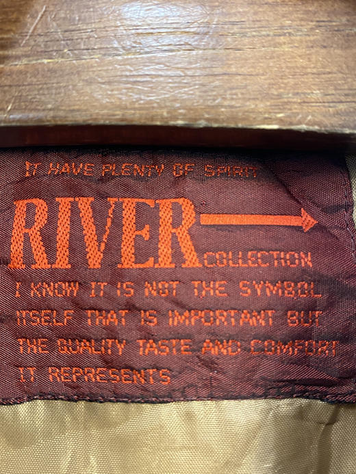 80年代 Vintage RIVER 丝绸 运动外套 _SJK(S) 商品图2