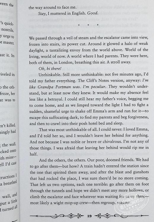 【中商原版】怪屋女孩3 英文原版 Miss Peregrine 3：Library Of Souls Ransom Riggs Random House US 商品图7