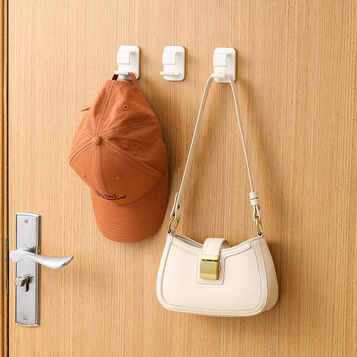 FaSoLa脸盆挂钩2枚免打孔卫生间收纳钩浴室洗澡浴盆墙上壁挂盆子神器 商品图8