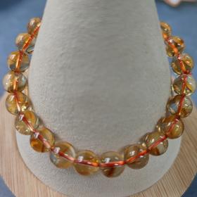 黄水晶单圈-圆珠